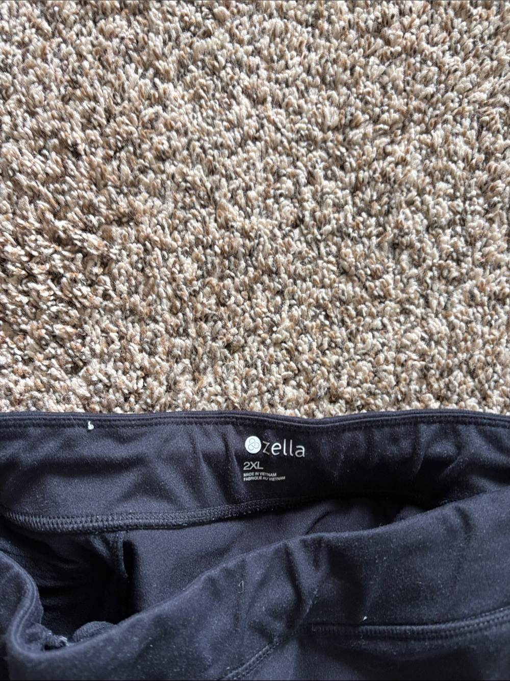 Zella Black 2XL High-Rise Men’s Leggings